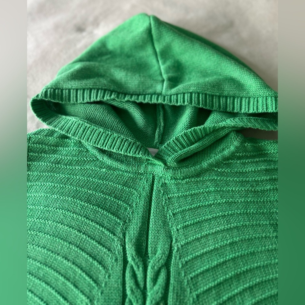 CAbi Green Cowl Neck Sweater - Picture 2 of 7